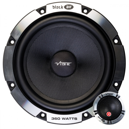 Boxe auto componente Vibe Black Air 6C-V6B, 120W RMS, 16.5cm, 2 cai, set 2 difuzoare [1]