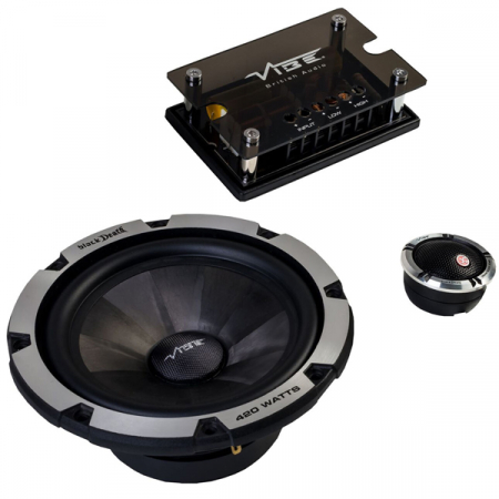Boxe auto componente Vibe Black Death 6C-V6, 140W RMS, 16.5 cm, 2 cai, set 2 difuzoare [4]