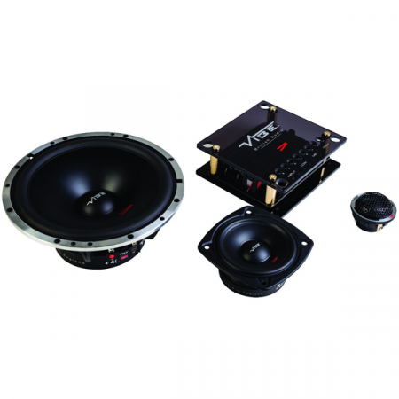 Boxe auto - Boxe auto componente Vibe Cven 63C-V4, 130W RMS, 16.5 cm, 3 cai, set 2 difuzoare