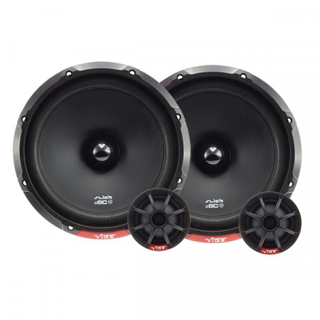 Subwoofere & boxe auto - Boxe auto componente Vibe Slick 6C-V7, 90W RMS, 16.5 cm, 2 cai, set 2 difuzoare