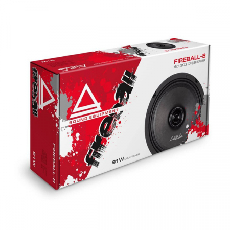 Boxe auto dual cone Aura FIREBALL 8, 51W RMS, 20 cm, 1 cale, set 2 difuzoare [4]