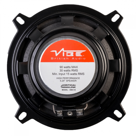Boxe auto dual cone Vibe Critical Link DB5-V4, 30W RMS, 13 cm, 1 cale, 1 difuzor [2]