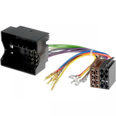 Accesorii diverse - Cablu adaptor ISO OEM ZRS-AS-50B, pentru BMW, Citroen, Ford, Mercedes, Opel, Peugeot, Skoda, VW