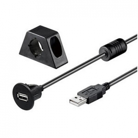 Cablu prelungitor USB Ampire XUB200, 200cm (cu soclu) [1]