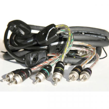 Subwoofere & boxe auto - Cablu RCA Audison Connection BT6 250, 2.5m , 6 canale