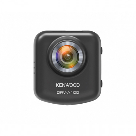 Camere auto DVR - Camera auto DVR Kenwood DRVA100, HD, unghi de filmare 125°, negru