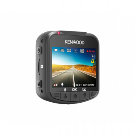 Camera auto DVR Kenwood DRVA100, HD, unghi de filmare 125°, negru [2]
