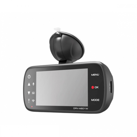 Camera auto DVR Kenwood DRVA601W, 4K, unghi de filmare 130°, senzor G, Wi-Fi, GPS, HDR, aplicatie Android/iOS, compatibila camera spate KCAR200 [3]