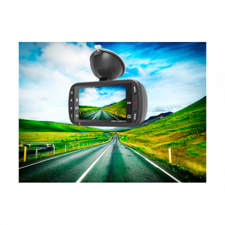 Camera auto DVR Kenwood DRVA601W, 4K, unghi de filmare 130°, senzor G, Wi-Fi, GPS, HDR, aplicatie Android/iOS, compatibila camera spate KCAR200 [2]