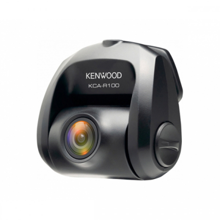 Camere auto DVR - Camera auto DVR Kenwood KCAR100, FullHD, unghi de filmare 161°, HDR, compatibil DRVA501W, DRVA700W, pentru inregistrarea in spate, negru