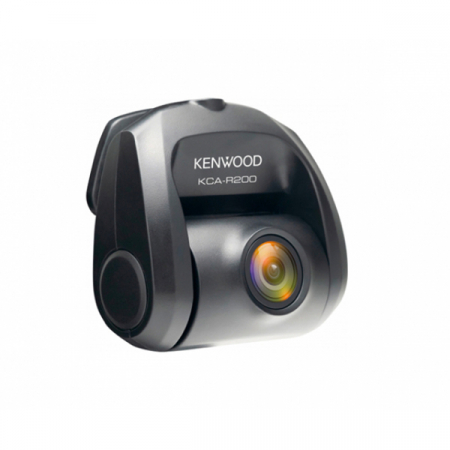 Camere auto DVR - Camera auto DVR Kenwood KCAR200, Quad HD, unghi de filmare 161°, HDR, compatibil DRVA601W, pentru inregistrarea in spate, negru