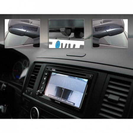 Camera color de marsarier Ampire KC302-NTSC cu prindere la numar/in bara [1]