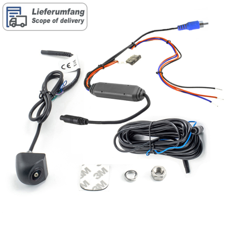 Camera Marsarier Profesionala Ampire KAX802, Rezolutie Full HD 1080P, Unghi Larg 145°, Tehnologie AHD/CVBS, Protectie IP69K [5]