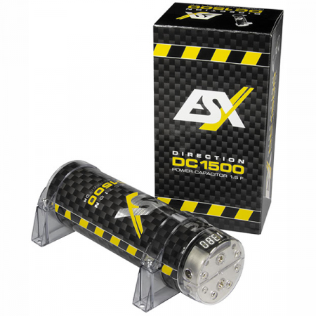 Condensator auto ESX DC1500, 1.5 Farad, bloc de distributie integrat [4]