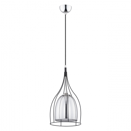 Bricolaj & Electrice - Corp de iluminat suspendat ADVITI ADELE 1P AD-LD-6222BE27S, E27, maxim 60W, negru