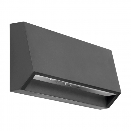 Aplice si plafoniere - Corp iluminat fatada ADVITI ENYE AD-OP-6191L4, 3W, LED SMD, 170lm, IP65, 4000K, gri