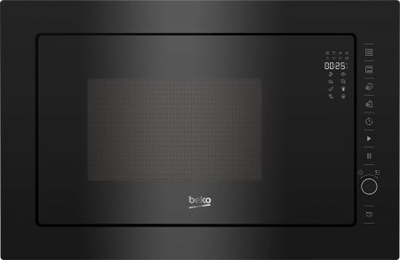 RESIGILATE - RESIGILAT Cuptor cu microunde incorporabil Beko BMGB25333BG, 900 W, 25 L, functie combi, negru