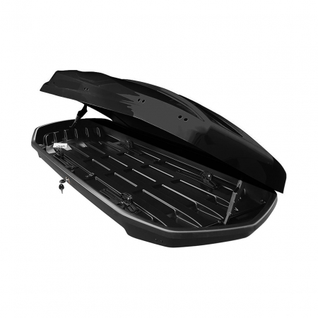 Cutie portbagaj Aleo Strike 440 Negru Lucios, 440 litri [2]