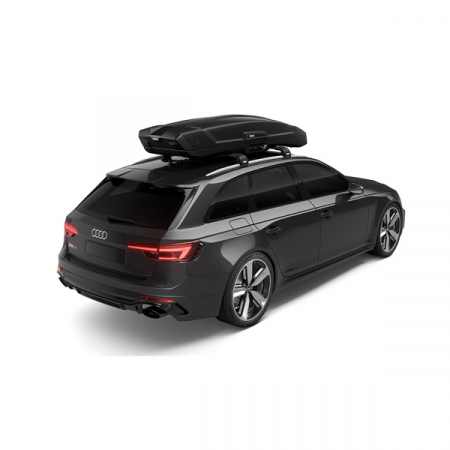 Cutie portbagaj Thule Vector M Negru metal, 360 litri [8]