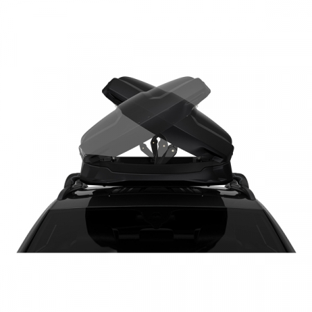 Cutie portbagaj Thule Vector M Negru metal, 360 litri [5]