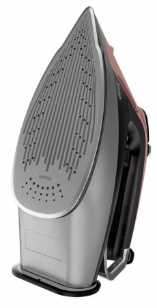 RESIGILAT Fier de calcat BEKO SIM8130P, 3000W, 270g/min, 350ml, talpa Soft Glide, negru-roz [2]