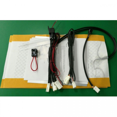 Incalzire in scaune KIT fibra carbon, 2 trepte de putere, pentru 1 scaun [1]