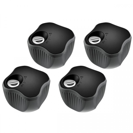 Accesorii portbagaje - Incuietoare rotunda Thule 527, optionala suport bicicleta, 2 chei, set 4 bucati
