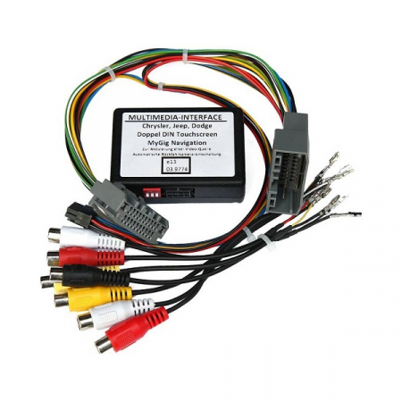 Subwoofere & boxe auto - Interfata video Edotec ZL-MYGIG500-R, pentru CHRYSLER, DODGE, LANCIA, JEEP