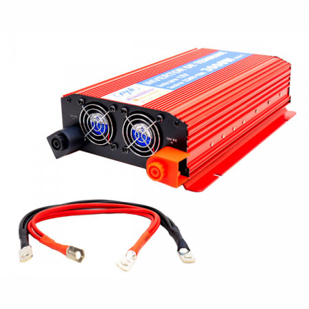 Invertor de tensiune PNI L3000W, alimentare 12V iesire 230V [5]