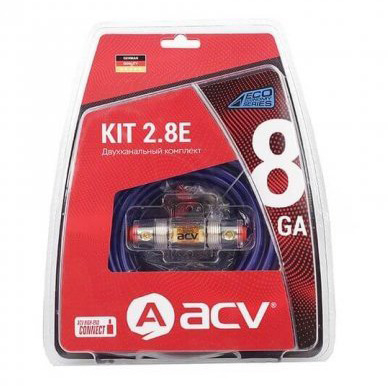 Kit Cabluri Amplificator - Kit cablu amplificator ACV KIT 2.8 E, 10 mm2