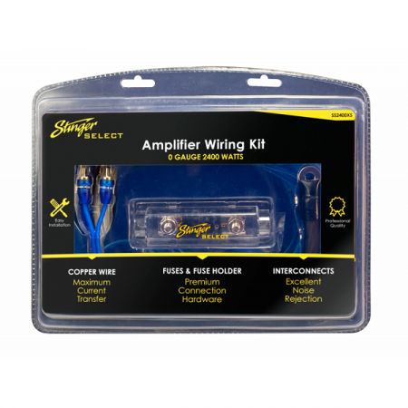 Kit Cabluri Amplificator - Kit cablu amplificator Stinger SS2400XS