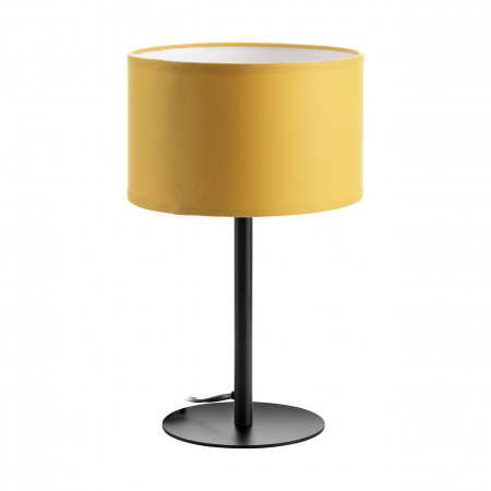 Aplice si plafoniere - Lampa de noptiera ADVITI Rollo AD-LD-6342YE27T, E27, 1 x 60W, galben mustar