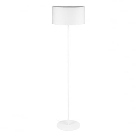 Aplice si plafoniere - Lampa de podea ADVITI Rollo AD-LD-6343WE27T, E27, 1 x 60W, alb