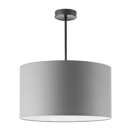 Aplice si plafoniere - Lustra ADVITI Rollo AD-LD-6340GE27T, E27, 1 x 60W, gri inchis