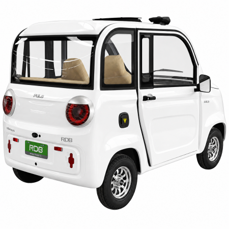 Masina electrica RDB PULS, 72V 58Ah, 2000W, Fara permis, Alb [1]