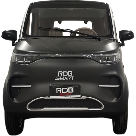 Masina electrica RDB SMART PRO, 1600W, 25 km/h, aer conditionat, fara permis, Gri [12]
