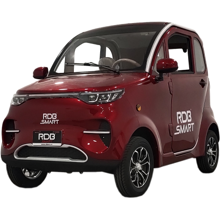 Mașini Electrice - Masina electrica RDB SMART PRO, 1600W, 25 km/h, aer conditionat, fara permis, Rosu