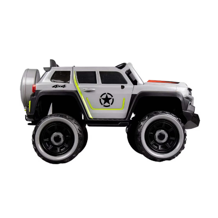 MASINUTA ELECTRICA PENTRU COPII RDB-7688 TIP SUV SUPER CU 4 MOTOARE 390W, 2 LOCURI, 12V7AH, ROTI EVA, GRI [2]