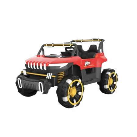 Masinute Electrice - Masinuta electrica RDB-ABH1-8688 EVA, 390W4/12V7, 12V10+piele tractiune integrala, Rosu