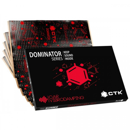 Subwoofere & boxe auto - Material insonorizant CTK Dominator, 2 mm, 3.85 m2