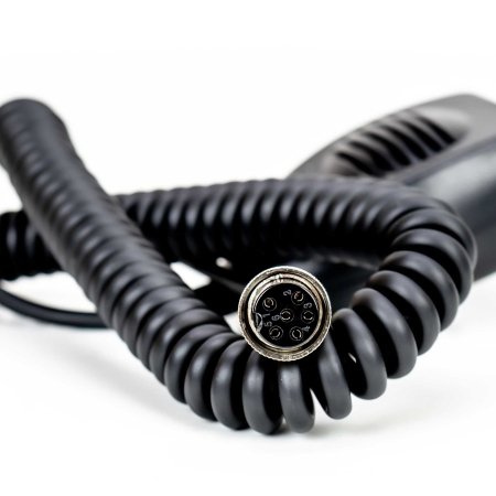 Microfon PNI CDS06 tip condenser cu 6 pini pentru statie radio CB, compatibil cu statii CB President, Midland, Albrecht [2]