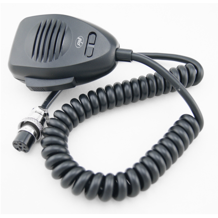 Accesorii statii radio - Microfon PNI CDS06 tip condenser cu 6 pini pentru statie radio CB, compatibil cu statii CB President, Midland, Albrecht