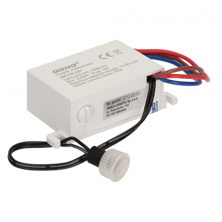 Senzori si detectoare - Mini senzor crepuscular ORNO OR-CR-227, cu sonda externa, IP54