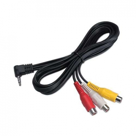 Conectica - Minijack catre 3x Kenwood CA-C3AV tulp incl. AV