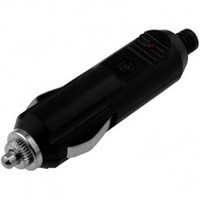 Mufa bricheta auto dreapta cu dioda LED si siguranta [1]