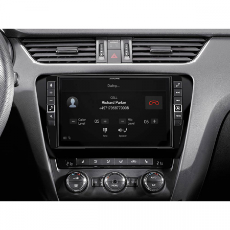 Multimedia dedicata pentru Skoda Octavia3, Alpine I902D-OC3, 4x50W, FM, USB, GPS, Bluetooth, IPod/IPhone, Android, display de 9" [10]