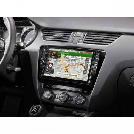 Camere auto - Multimedia dedicata pentru Skoda Octavia3, Alpine X902D-OC3, 4x50W, FM, USB, GPS, Bluetooth, IPod/IPhone, display de 9"