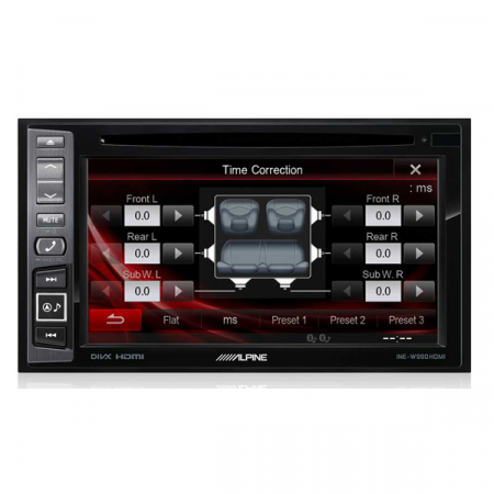 Multimedia player Alpine INE-W990HDMI, 4x50W, DVD, CD, FM, USB, Aux, Bluetooth, HDMI, IPod/IPhone, Nokia [1]