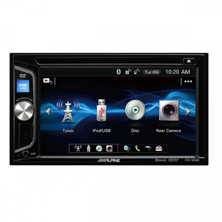 Playere multimedia 2DIN - Multimedia player Alpine IVE-W560BT, DVD, CD, USB, AUX, Bluetooth, Android