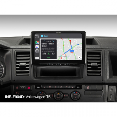 Multimedia player auto Alpine INE-F904D, 4x50W, FM, Bluetooth, USB, Aux, GPS, ecran 9'', compatibil iPod/iPhone, Android [7]